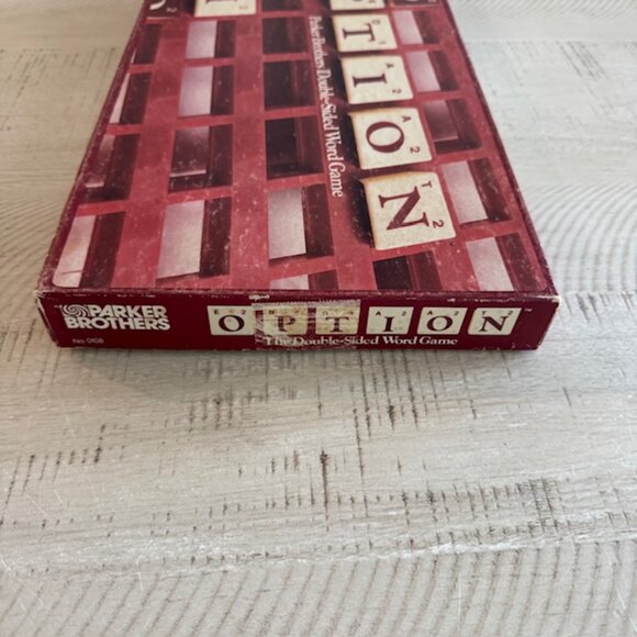 Vintage 1983 Parker Brothers Option Double-sided Word Game - Picture 9 of 10